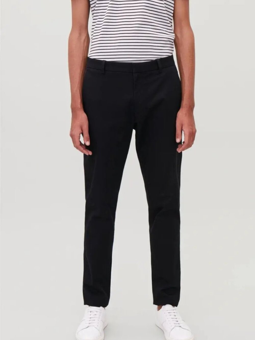 Cos  Stretch Cotton Chinos Black